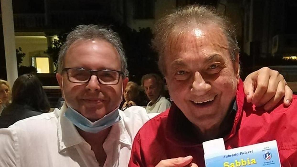 Fulceri: «De Piscopo mi ha chiesto la dedica sul libro»