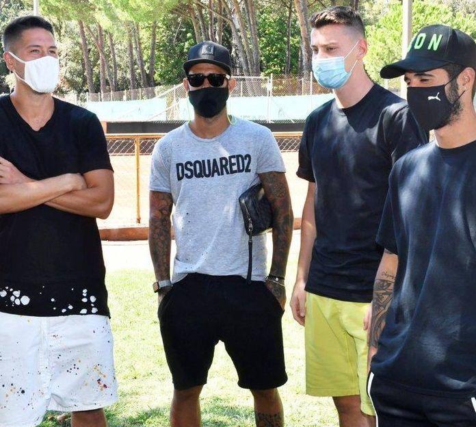 Dal Canto e Rubino subito al campo Tamponi per lo staff e tutti i giocatori 
