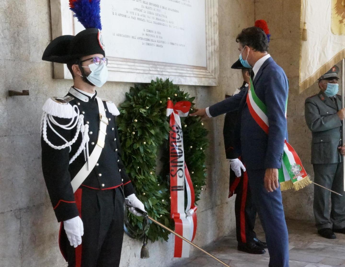 Dalla guerra mondiale alla pandemia, Pisa celebra la liberazione
