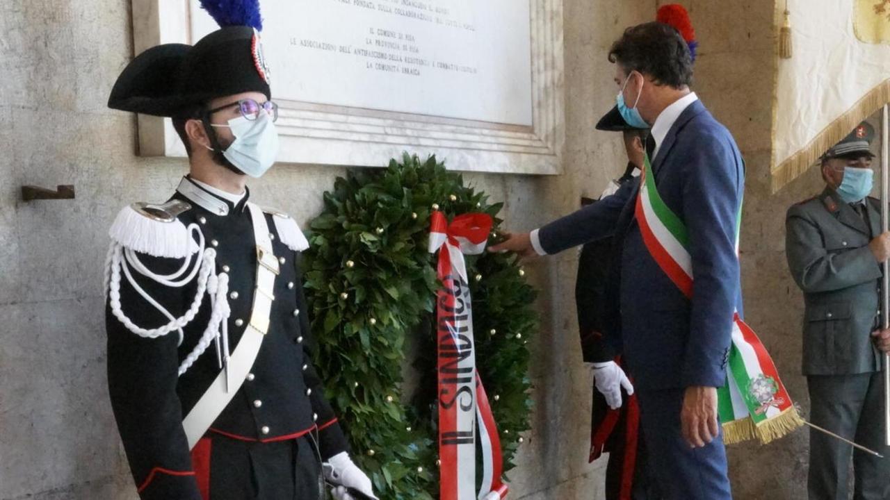Dalla guerra mondiale alla pandemia, Pisa celebra la liberazione