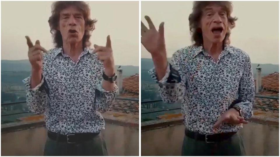 Guarda, si affaccia Jagger: dal castello di Castagneto ecco il messaggio ai fan