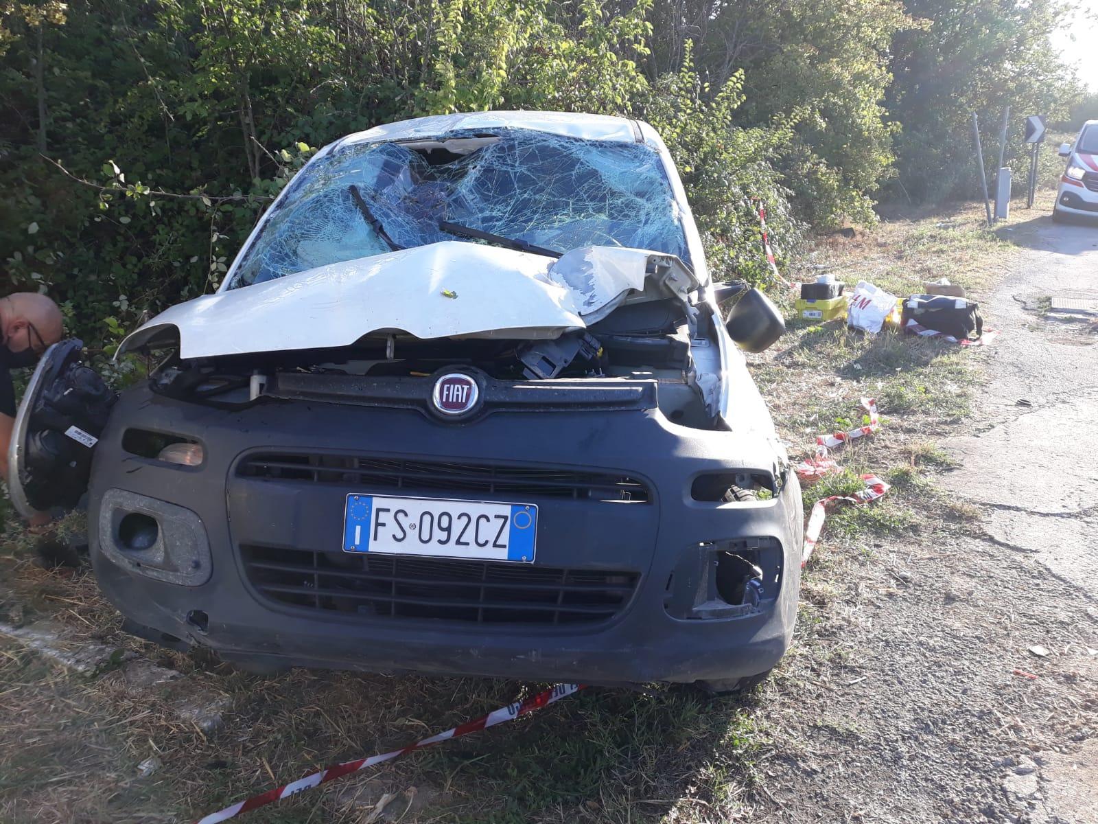 La Panda delle Poste rubata giovedì pomeriggio in via Meoni
