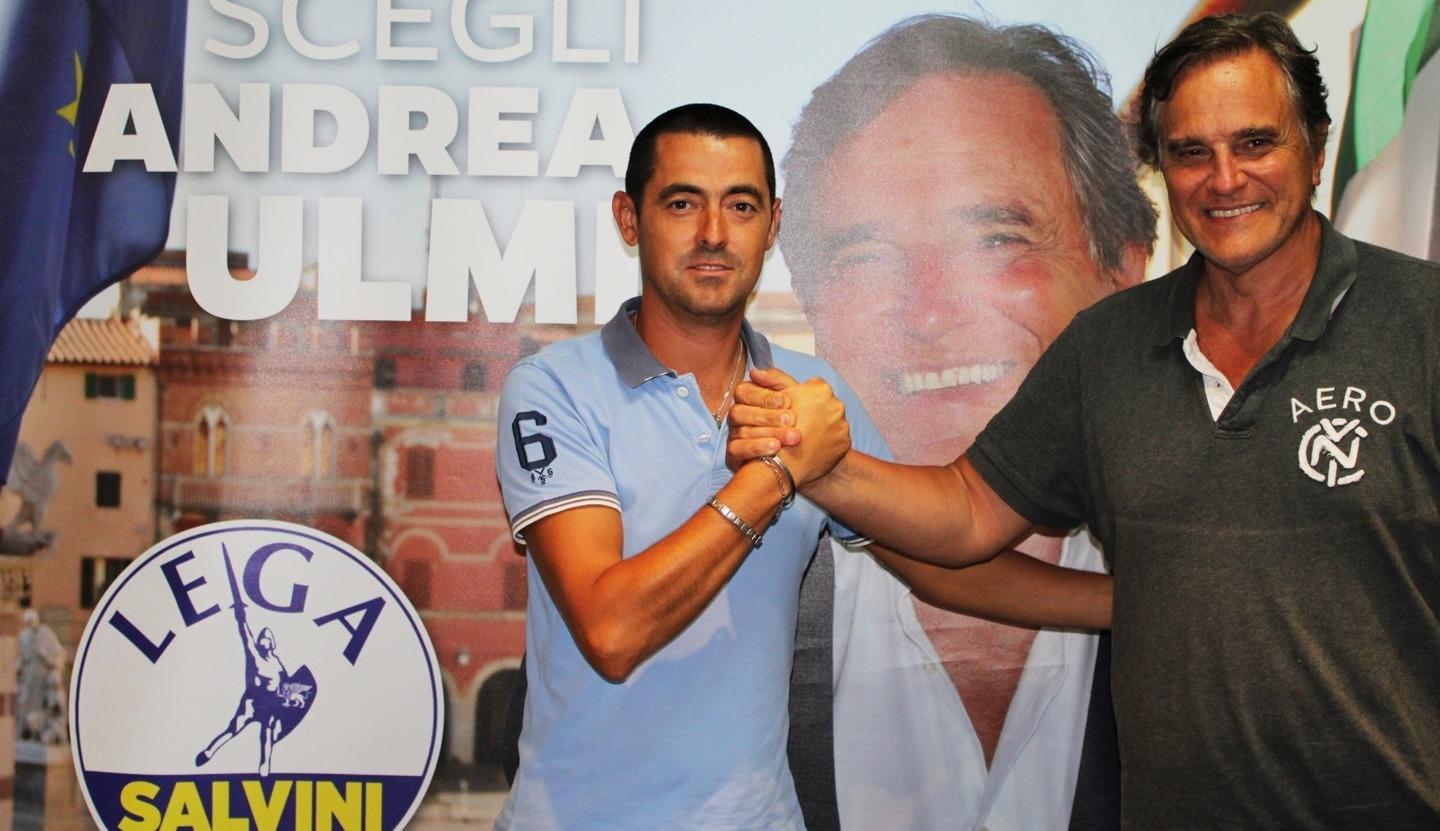 Il circolo della Lega nel comune minerario «Sostegno ai candidati» 