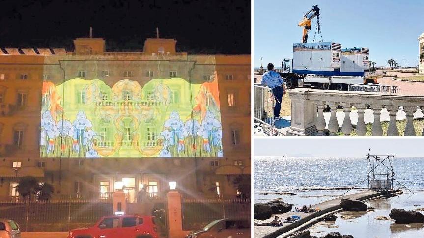 Lo spettacolo kolossal di luci e musica per salutare Pietro Mascagni e la sua festa