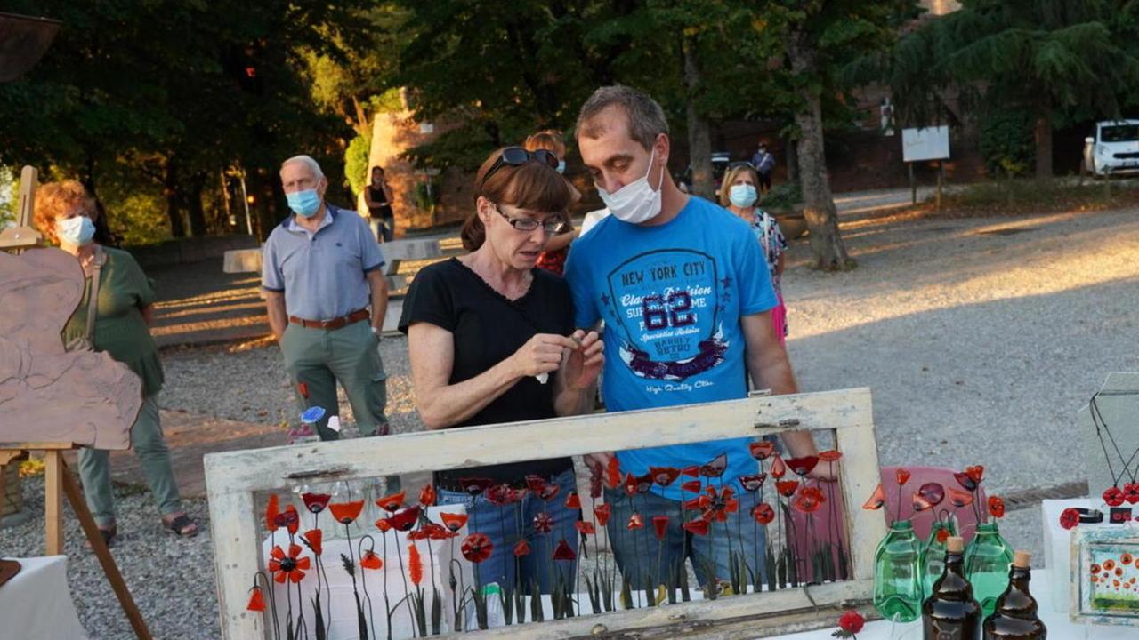Centro vestito a festa grazie al lavoro dei produttori