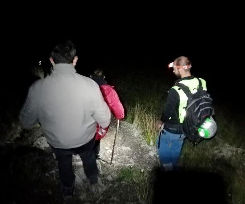 In maglietta sul monte Cusna Famiglia si perde 