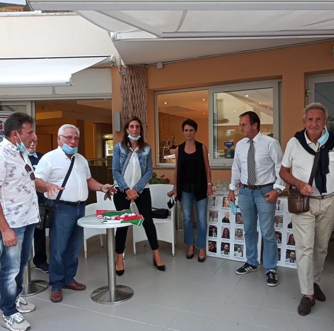 La consigliera regionale Castaldini a Lido Estensi