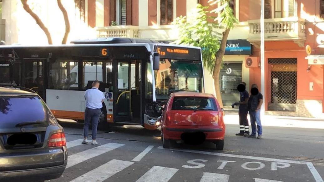 L'incidente di stamane in via Pessina