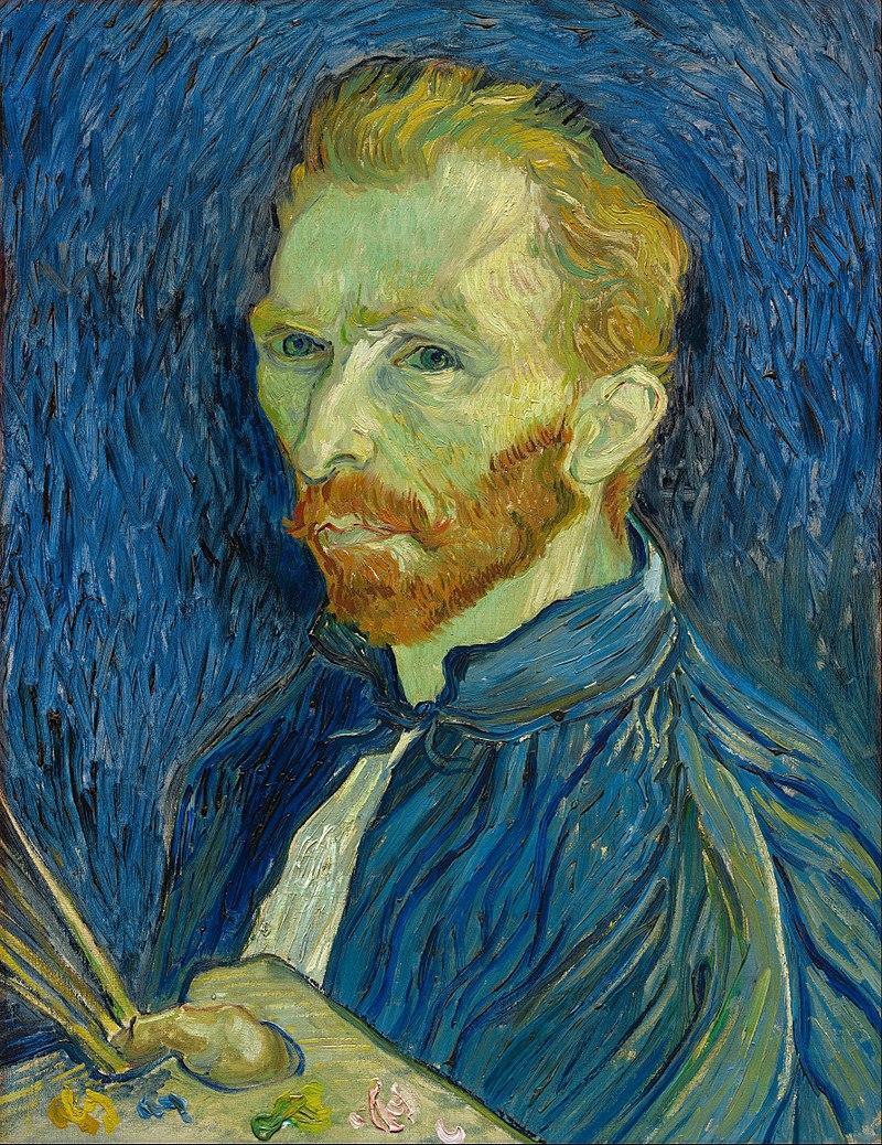 Vince Van Gogh - Autoritratto, agosto 1889 - olio su tela, National Gallery of Art, Washington