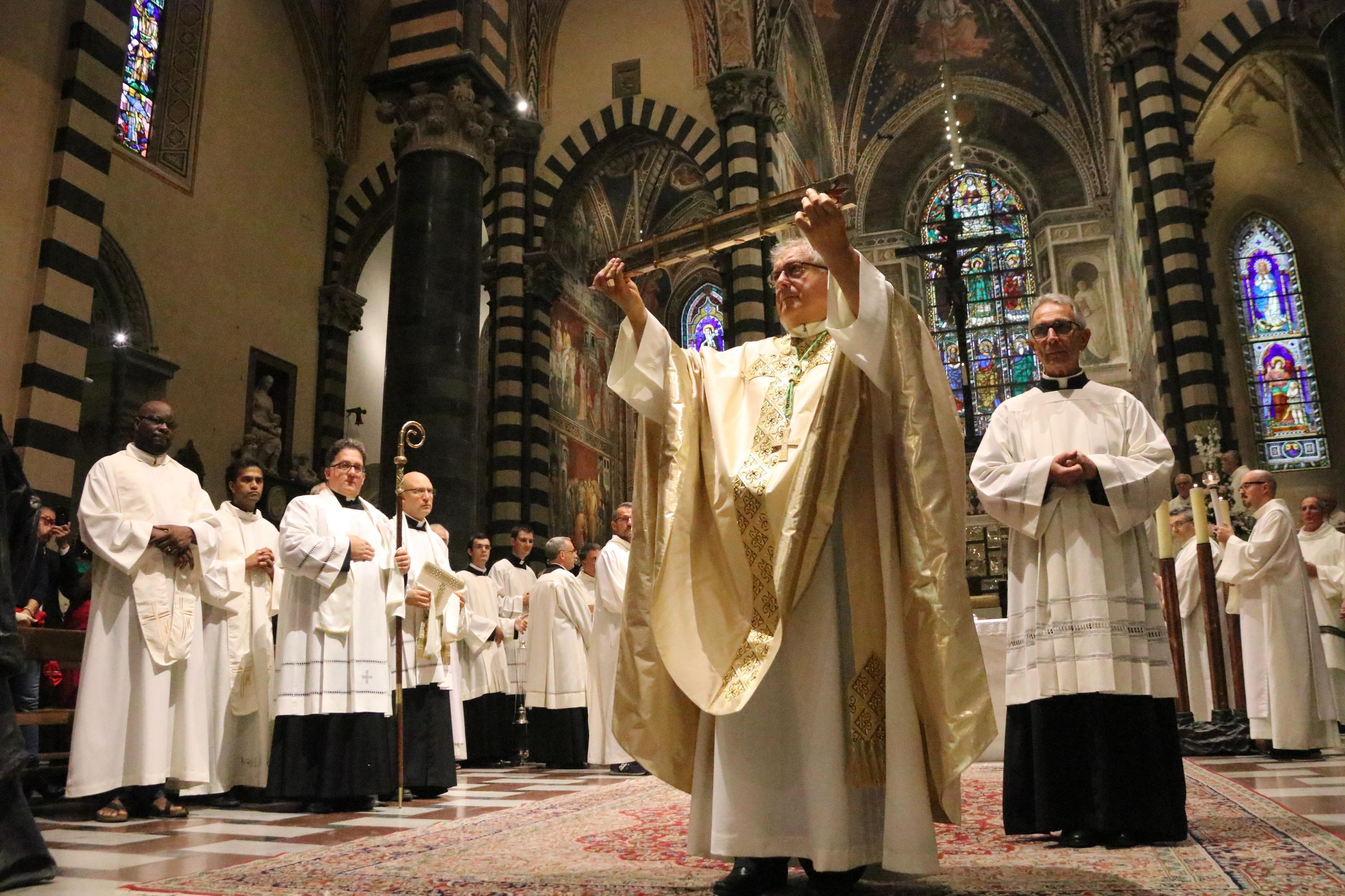 Il solenne pontificale dell'8 settembre dell'anno scorso