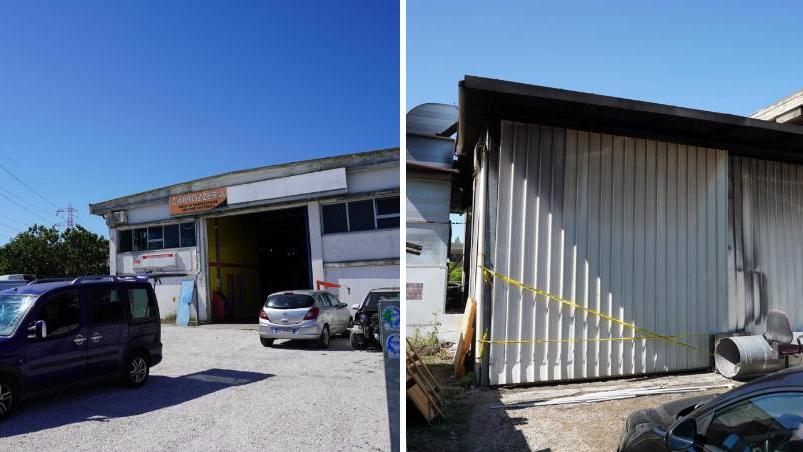 Fiamme nella notte in una carrozzeria Le origini sono dolose