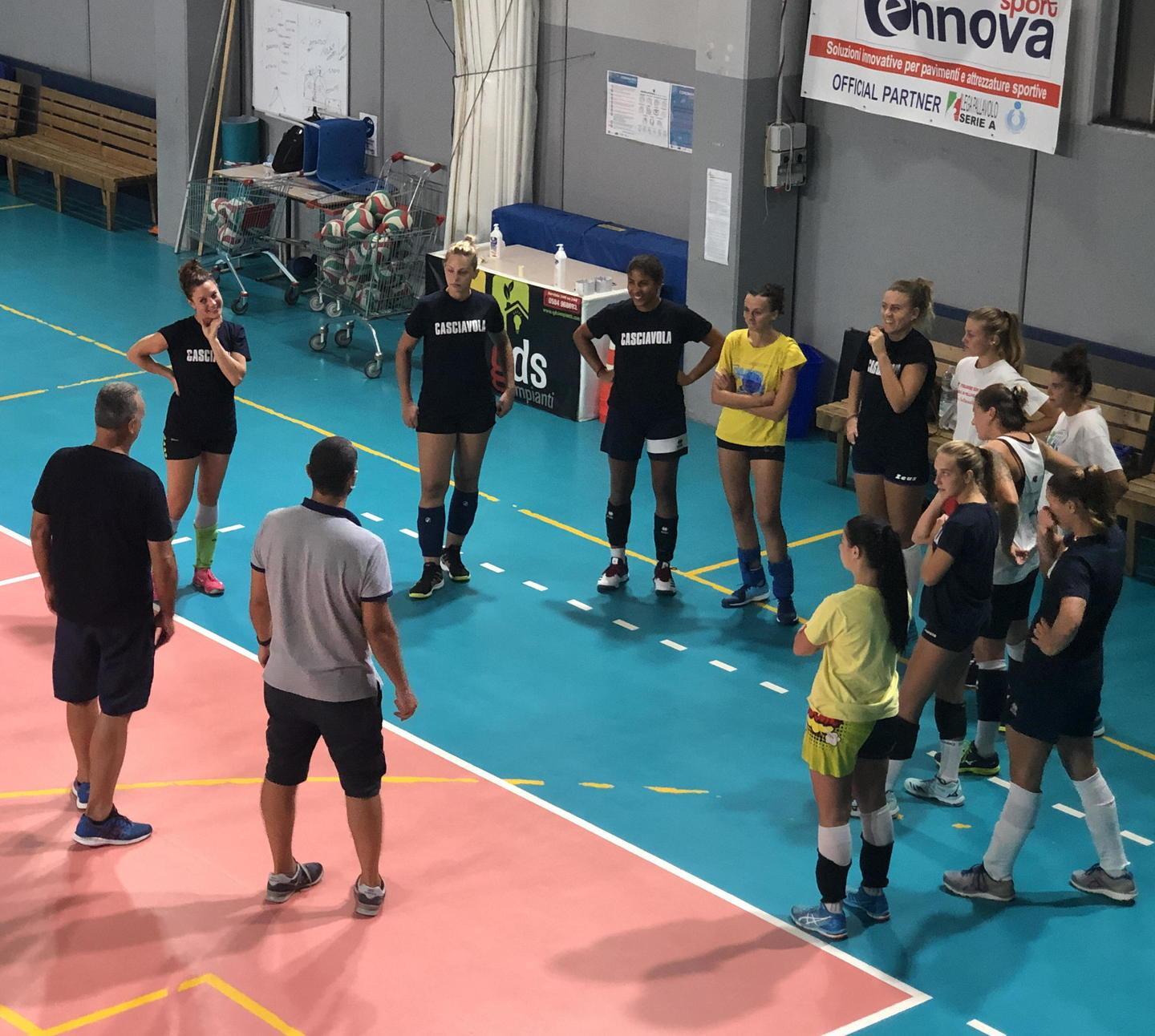 Pallavolo Casciavola, sudano tutte le formazioni rossoblù