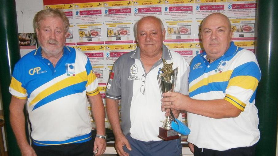 Trofeo Bocciofila Cavallino, Baracchi e Coppola sbaragliano la concorrenza