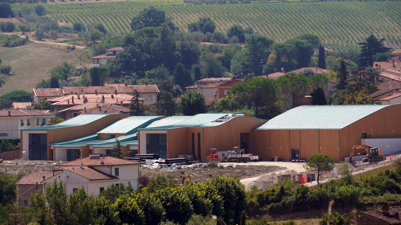 Il nuovo polo scolastico di Casciana Terme (Foto Silvi)