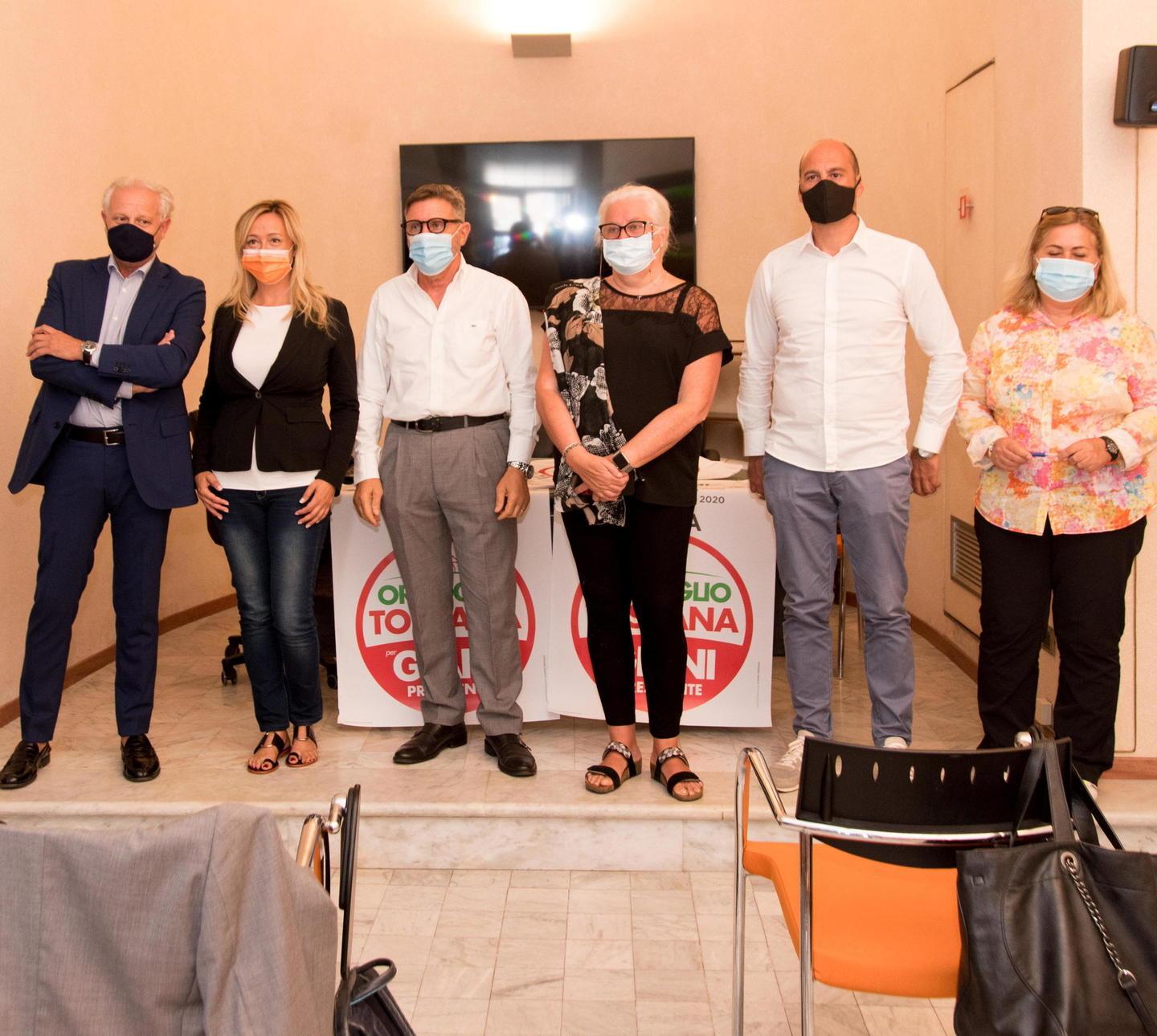 Orgoglio Toscana sta con Giani I candidati presentano le loro idee 