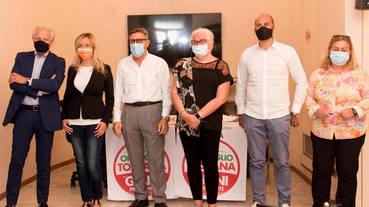 Orgoglio Toscana sta con Giani I candidati presentano le loro idee