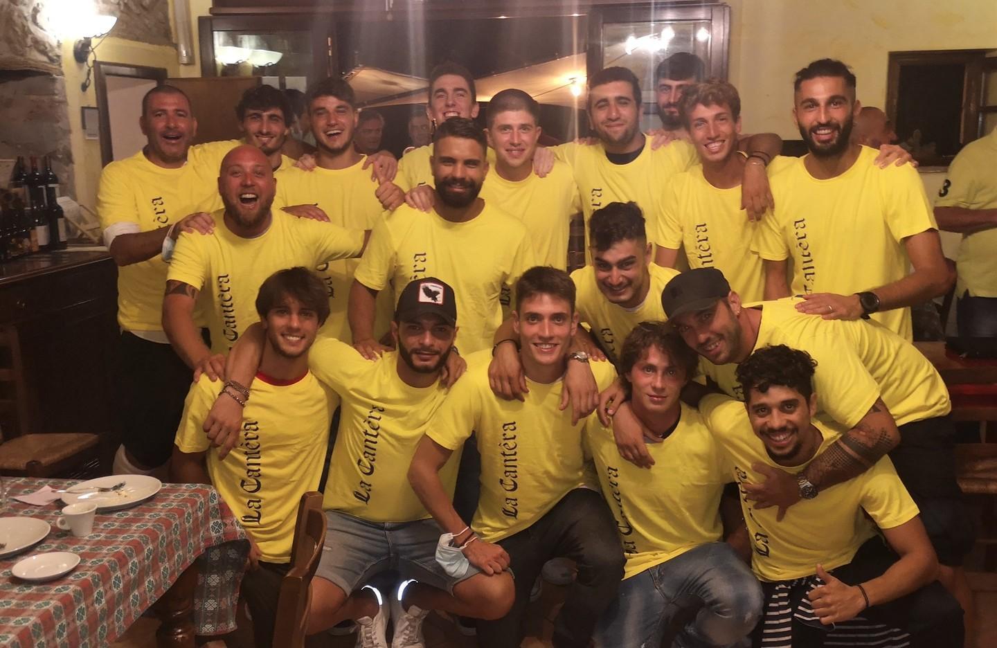 Promozione a tavolino in Seconda il Gabbro festeggia a cena 