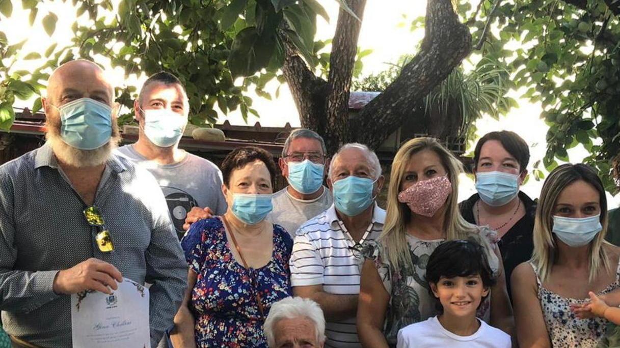 La nonna-contadina festeggia il secolo di vita