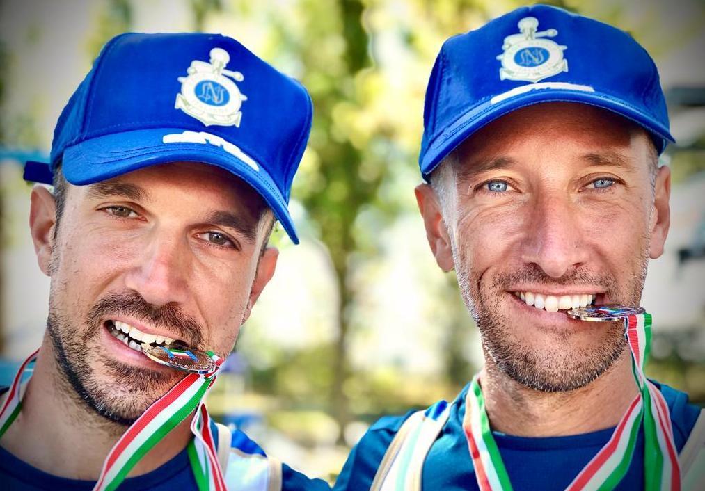 Maimone e Borrelli argento ai tricolori Master 