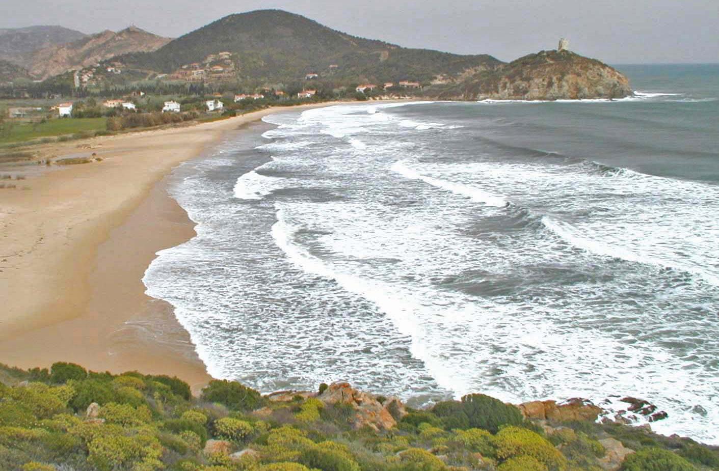 La spiaggia di Chia