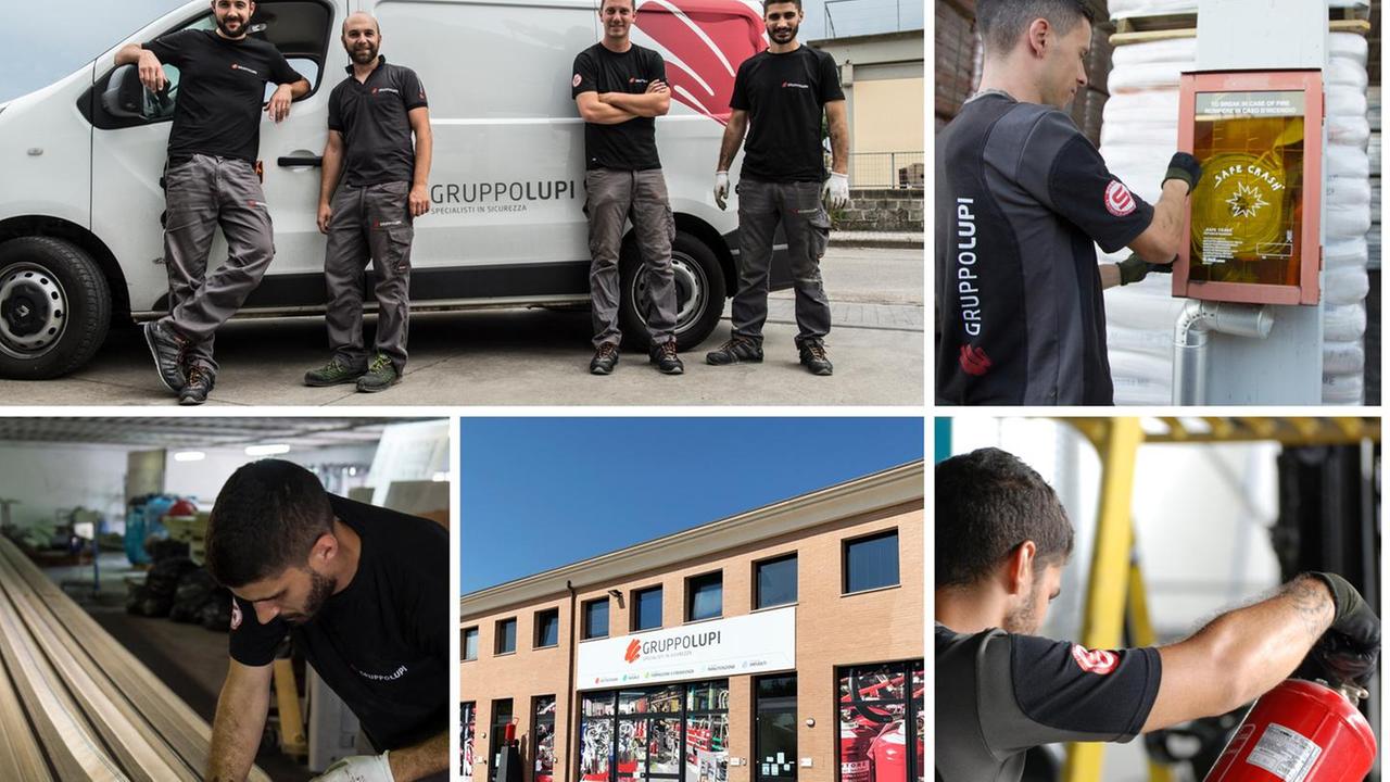 Manutentori e la sede del Gruppo Lupi di Pontedera