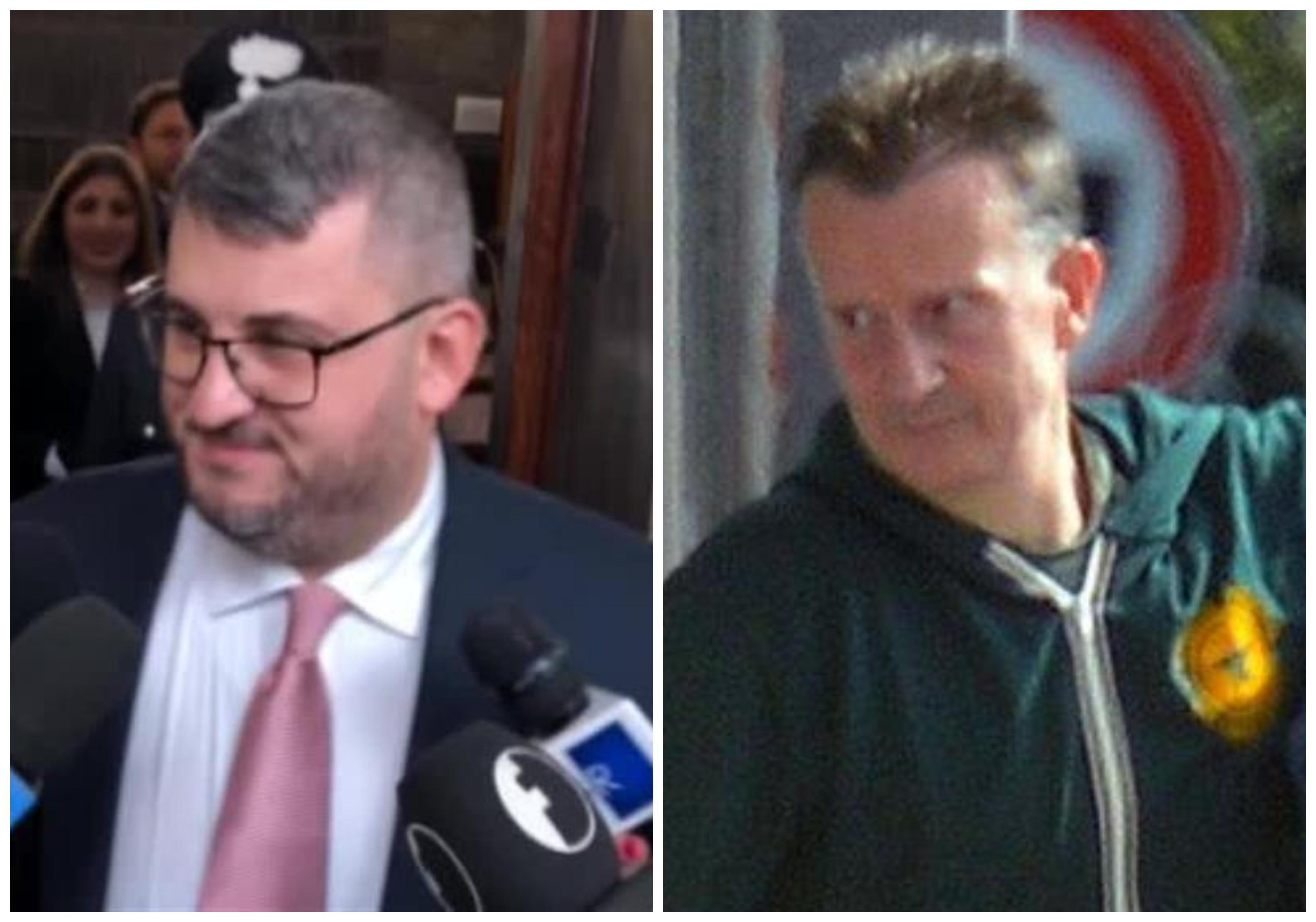 L'avvocato Marco Carta e Antonio Logli