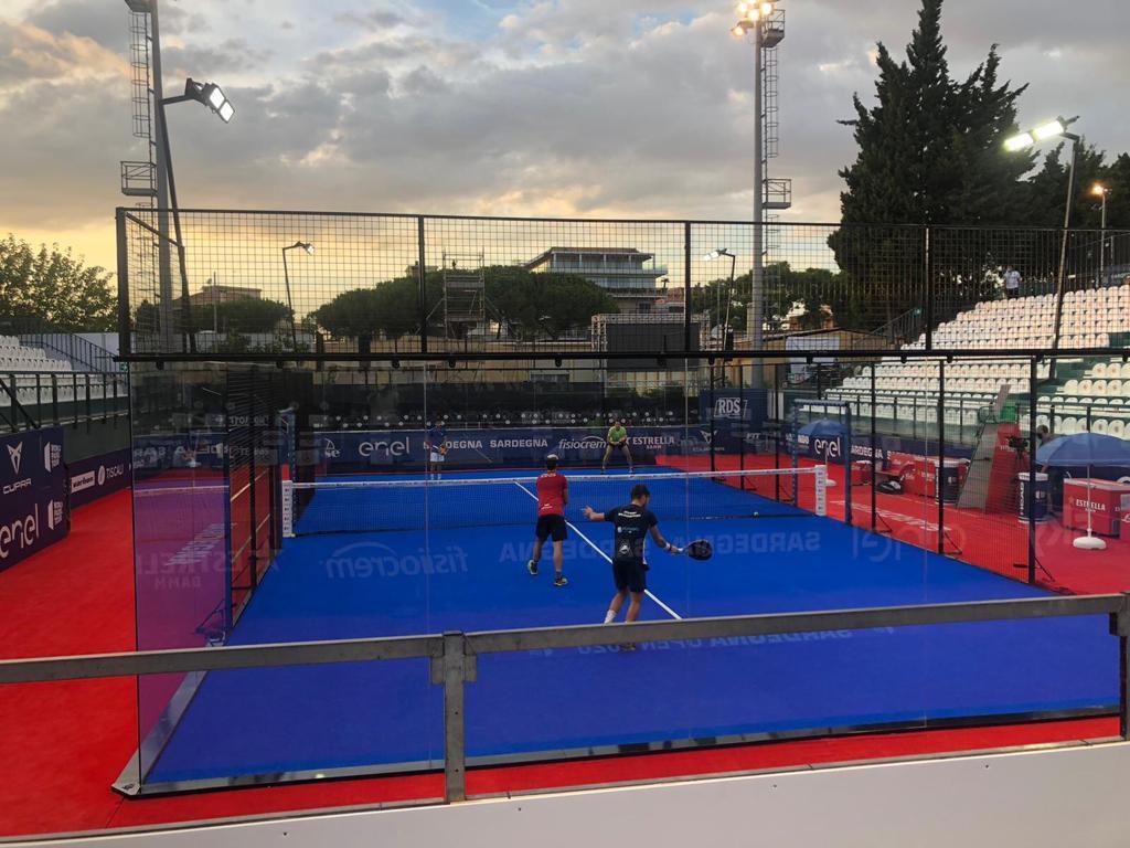 Padel, temporale su Cagliari: giornata annullata