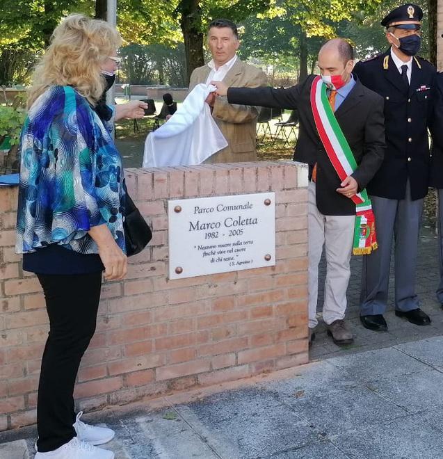 Vittime della strada Un parco per Marco 