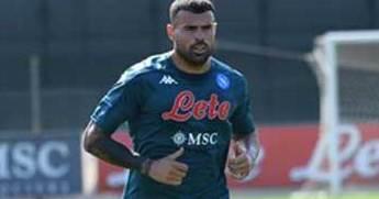 Petagna al lavoro col Napoli