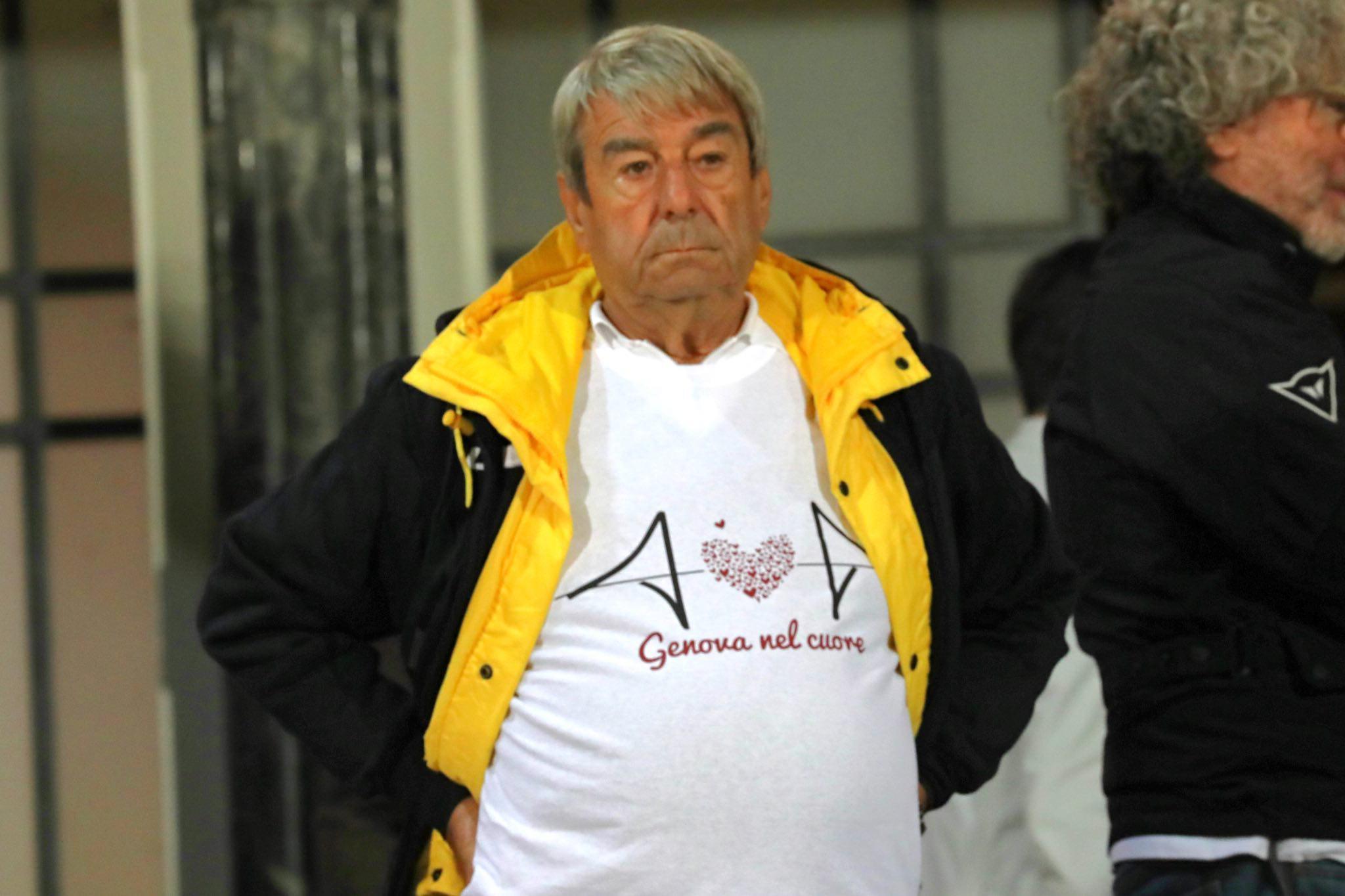 Il presidente del Livorno, Aldo Spinelli