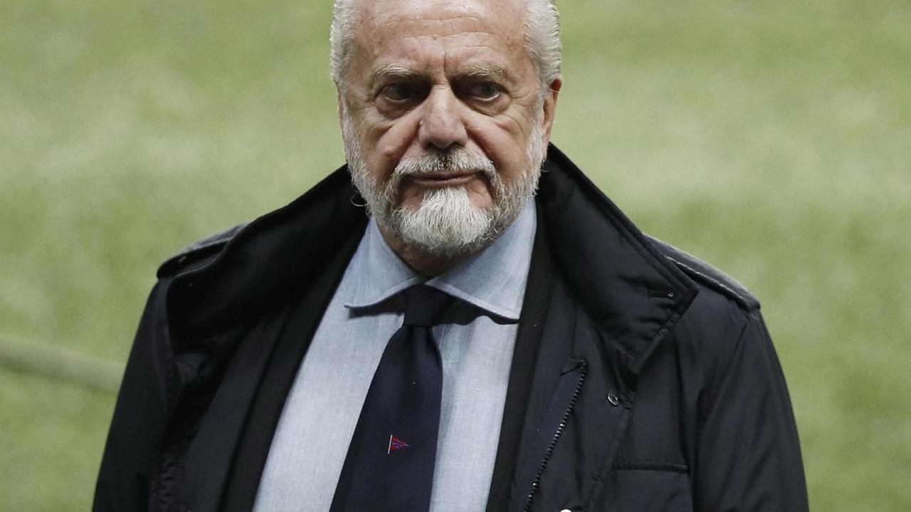 “Cluster” Lega calcio, positivo De Laurentiis: e gli altri presidenti vanno in isolamento
