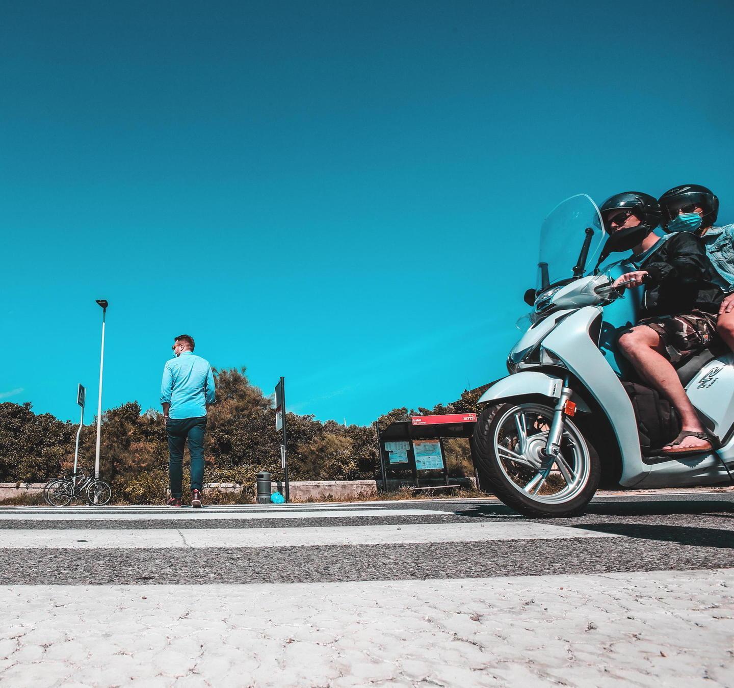 Più di quaranta scooter finiti sull’asfalto ad agosto 
