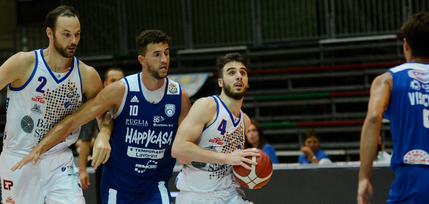 Banco bello e stanco la volata è di Brindisi 