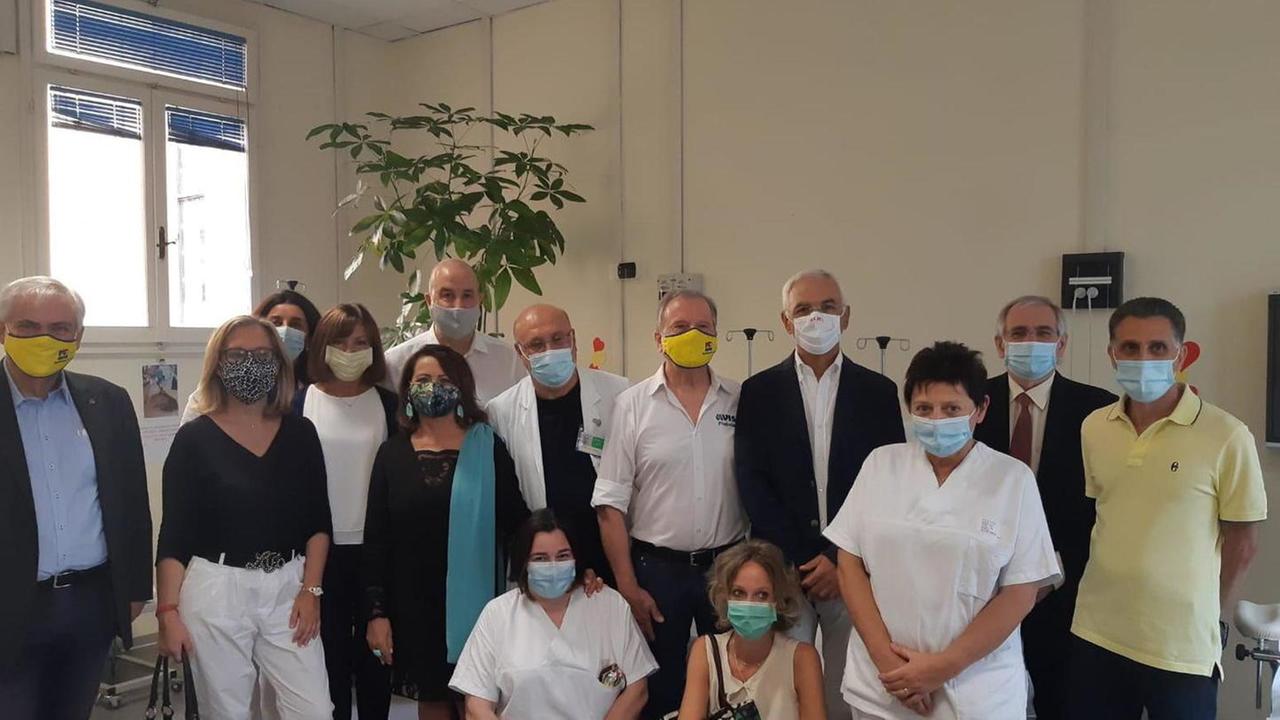 Potenziato il Centro trasfusionale al Ceppo con cinque nuove poltrone per donazioni