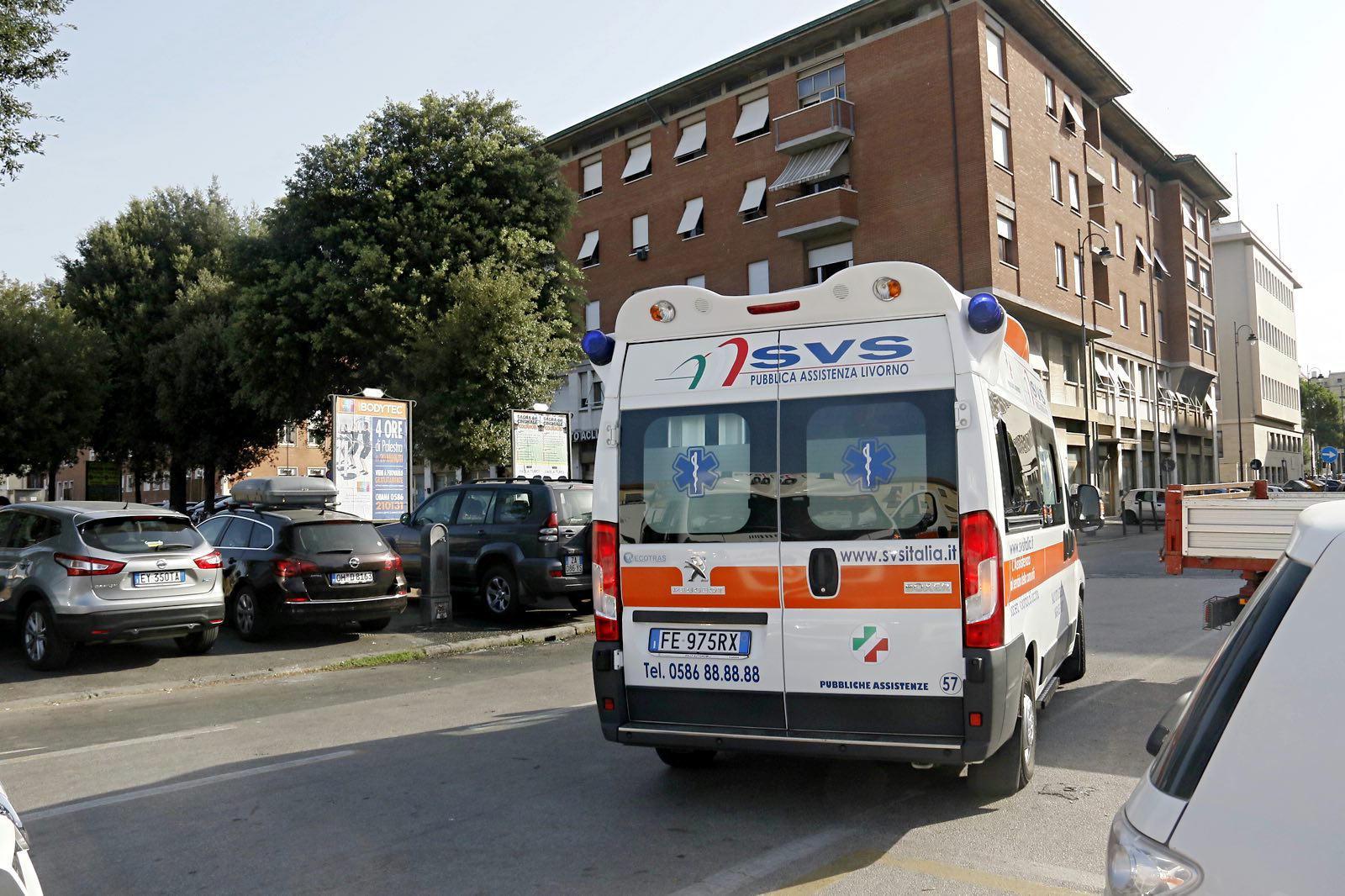 Un'ambulanza della Svs (Foto d'archivio)