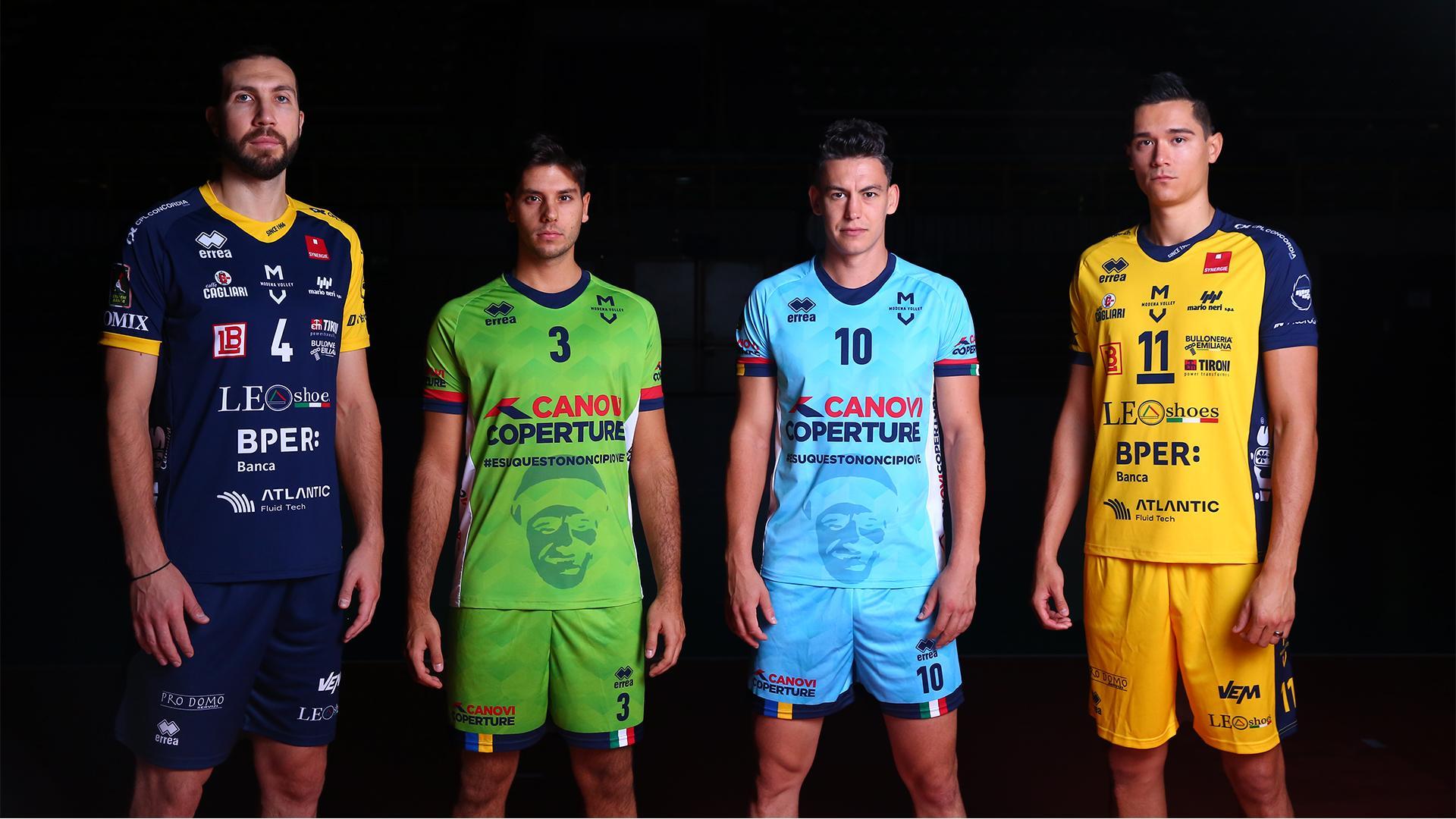 Modena volley: ecco le nuove maglie per la stagione 2020-2021