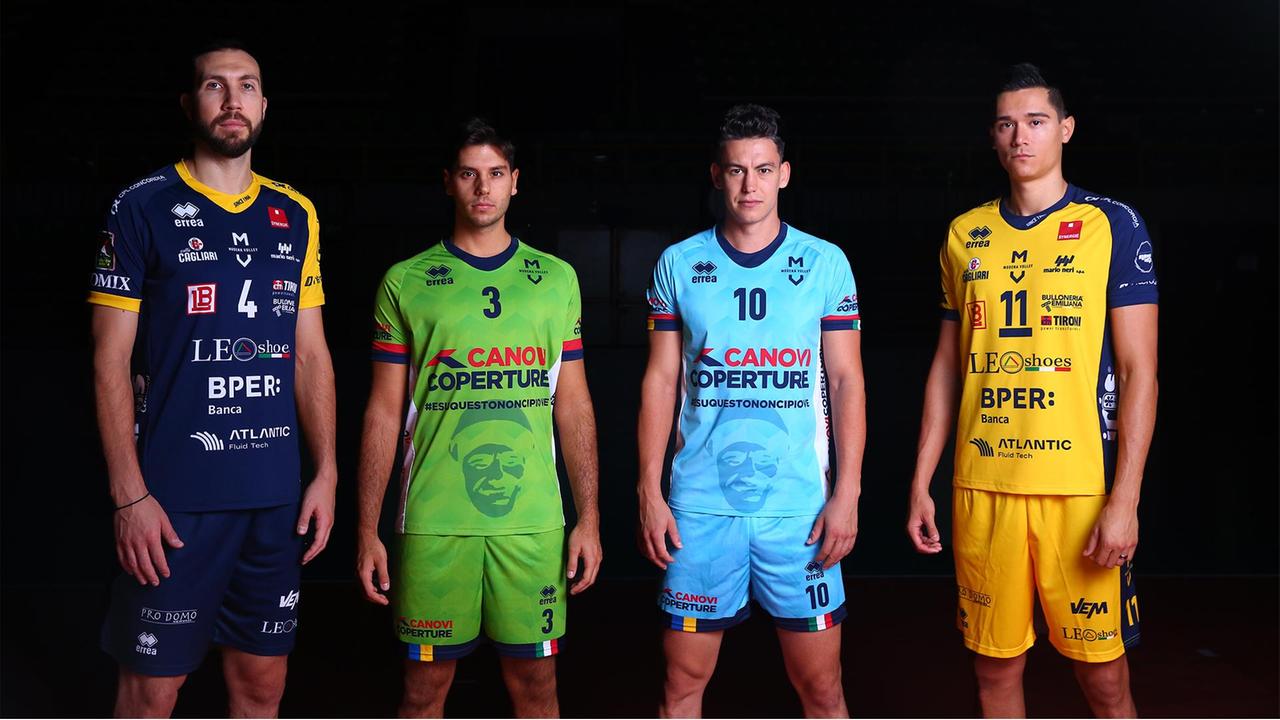 Modena volley: ecco le nuove maglie per la stagione 2020-2021