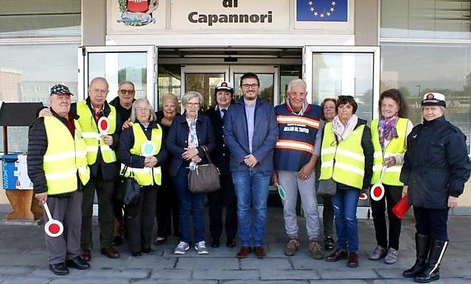 Tornano i nonni vigili per la sicurezza degli alunni delle scuole di Capannori 