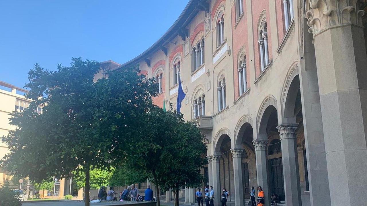 La zona dei loggiati