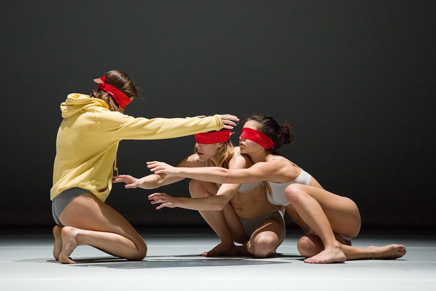 Una performance durante uno degli spettacoli di Contemporanea