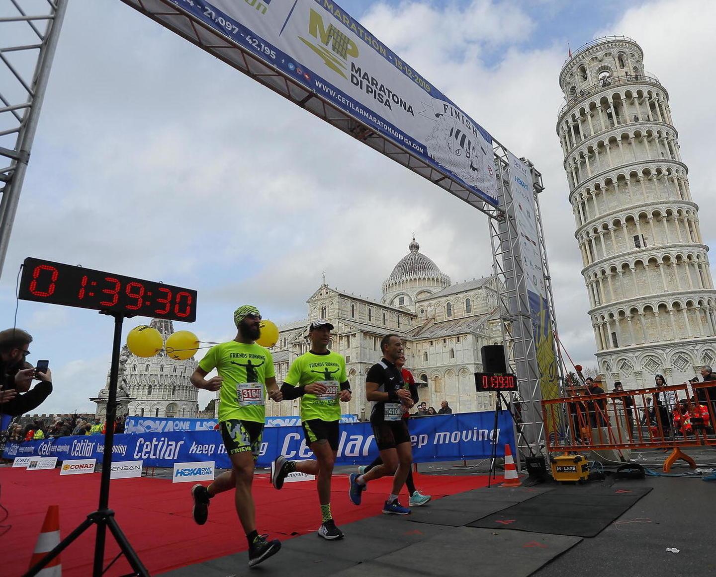 La Pisa Half Marathon si svolgerà ma con un limite di partecipanti 
