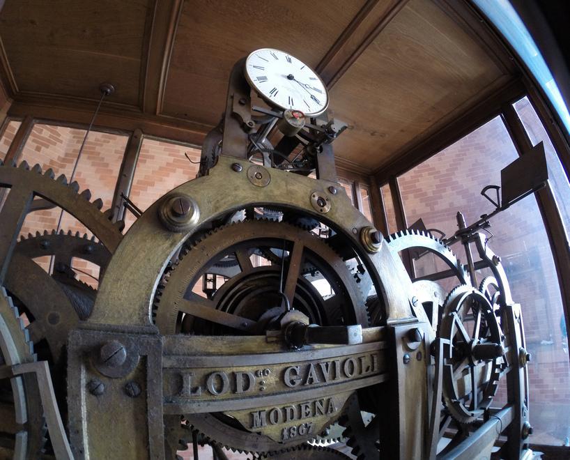 Modena,«Il respiro dell’orologio», nella torre del Comune un viaggio nei segreti del genio di Gavioli 