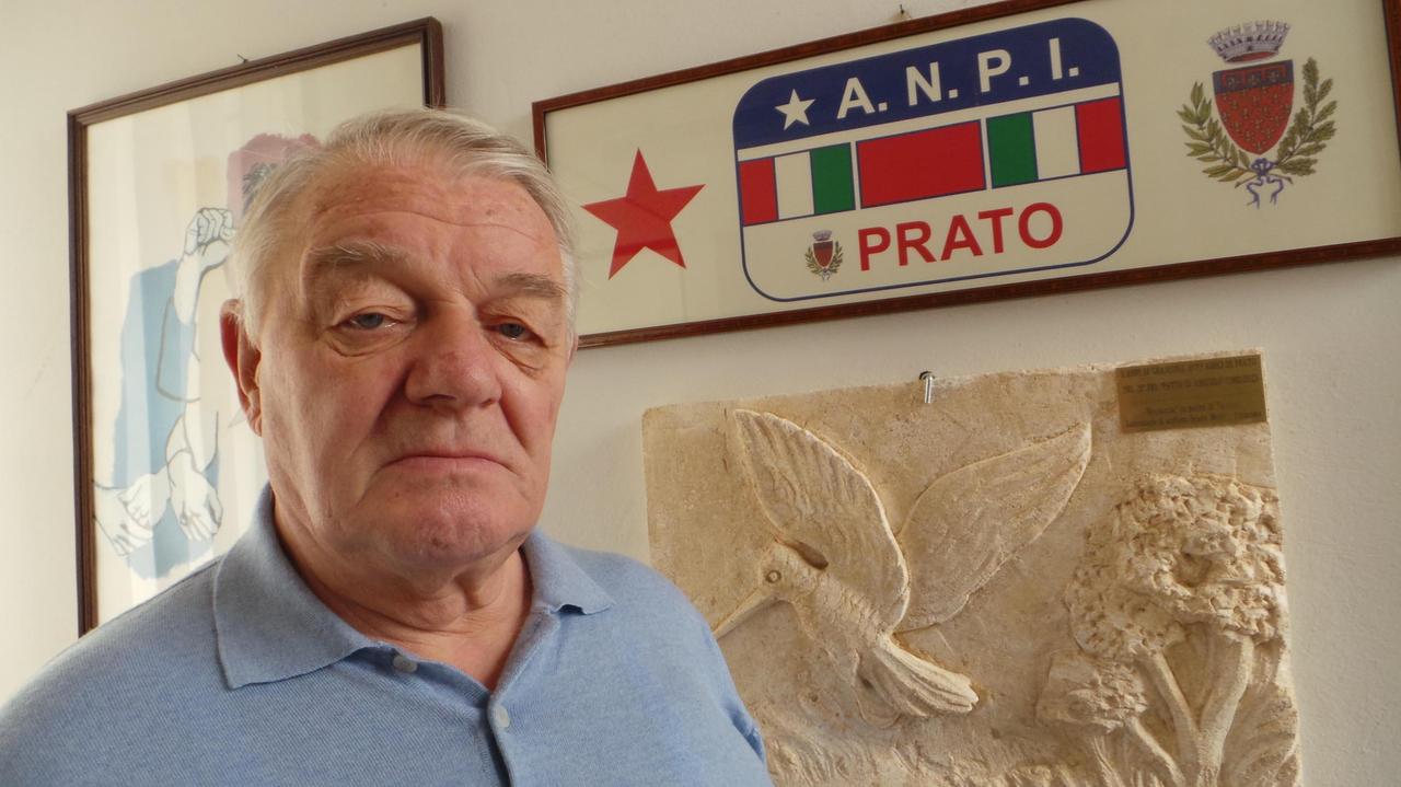 Ennio Saccenti, ex presidente dell'Associazione nazionale partigiani di Prato