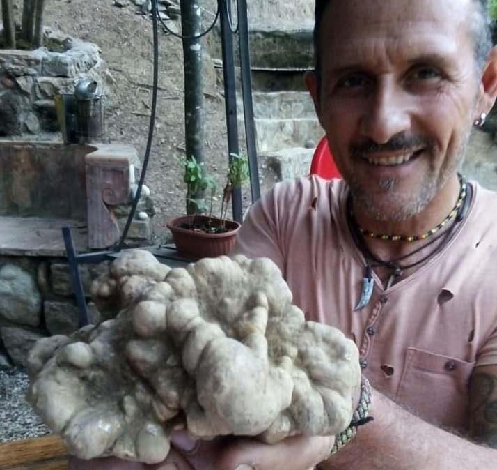 Mauro colpisce ancora: debutta con un tartufo da mezzo chilo 