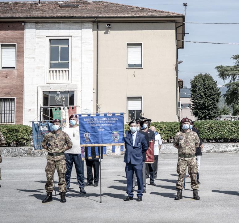 Il colonnello Zampella al comando del Nembo 