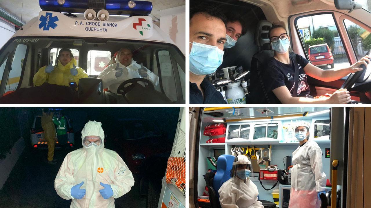La Croce Bianca premia gli eroi dell’emergenza Covid, ecco tutti i nomi