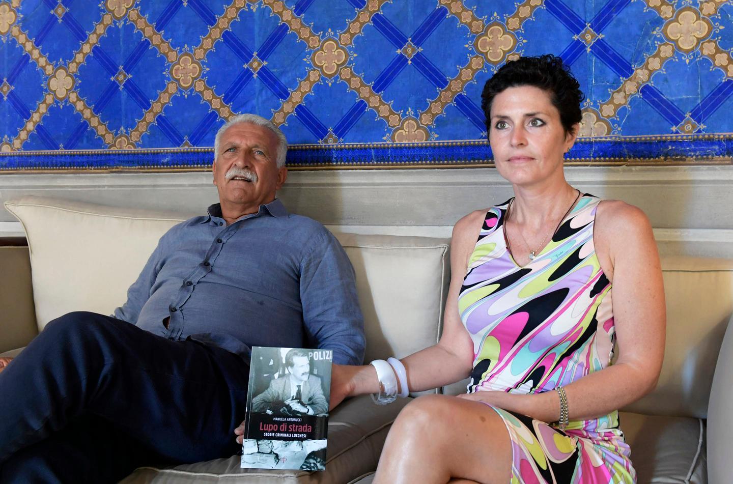 Claudio Arpaia con Manuela Antonucci