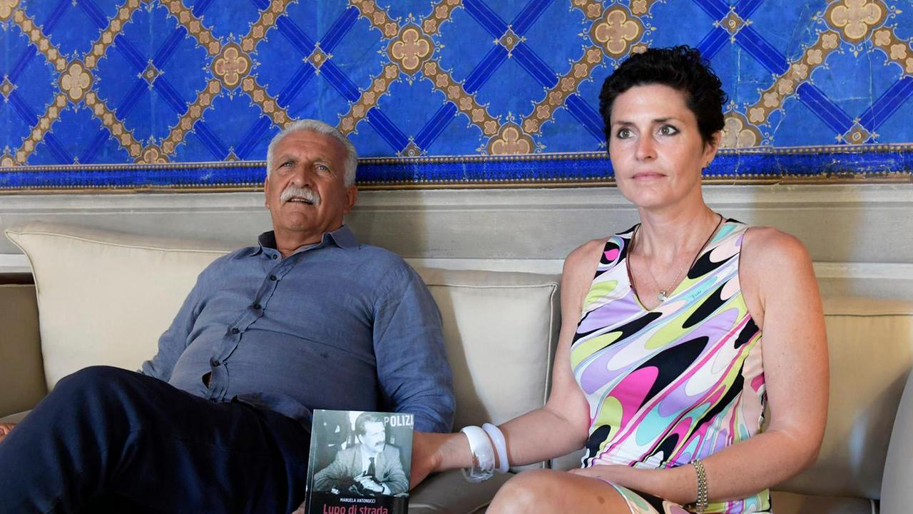 Claudio Arpaia con Manuela Antonucci