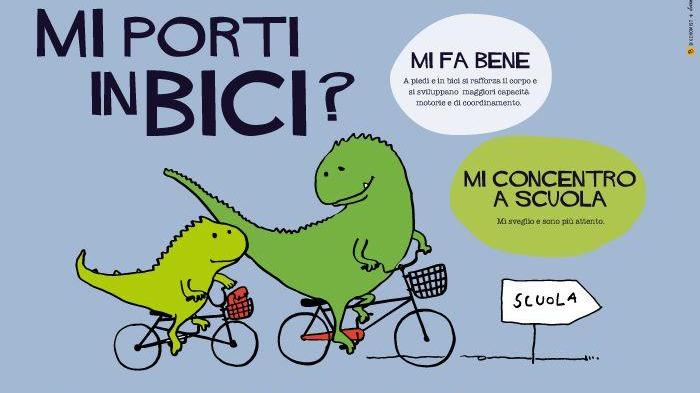 A scuola a piedi o in bicicletta, ecco la campagna del Comune di Reggio Emilia