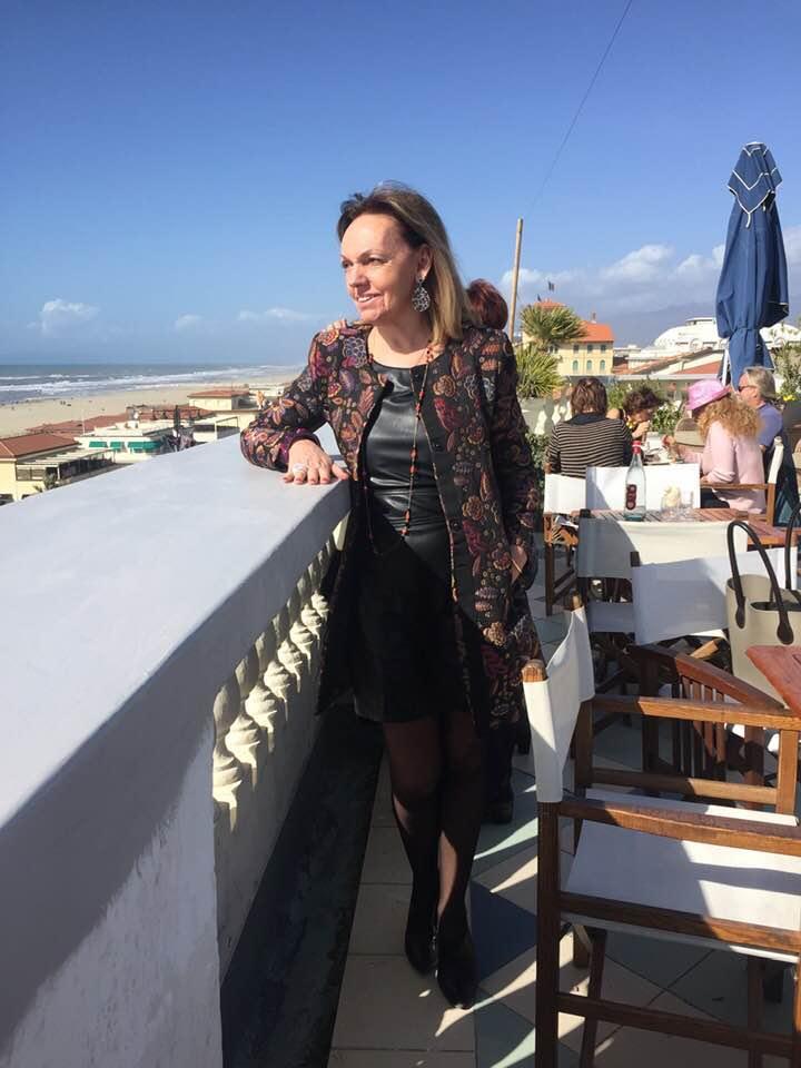 Donatella Buonriposi, provveditore di Lucca, Massa Carrara e Livorno in una foto scattata a Viareggio